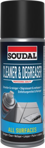 Rasvaeemaldusvahend Soudal sprayclean 400 ml pilt