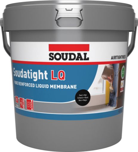 Mastiks Soudal Soudatight lq 4,5kg must pilt