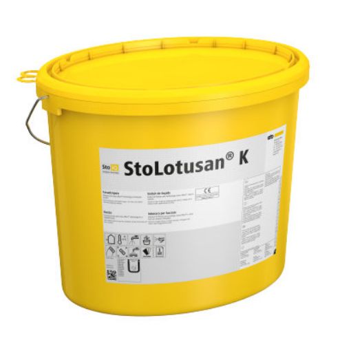 Fassaadikrohv StoLotusan K 1,5mm valge 25kg pilt