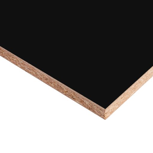 Melamiinplaat Must 18X2800X2070 U190SD pilt