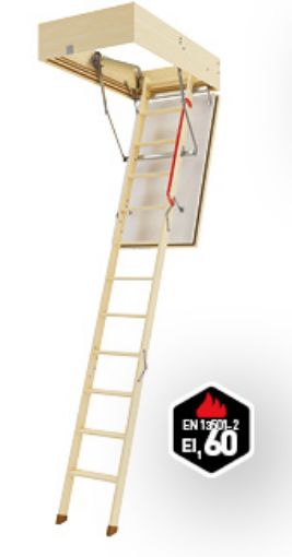 Pööningutrepp Fakro LWF EI60 60x120/280 pilt