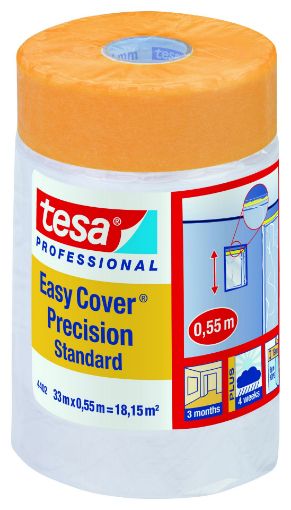 Kattekile teibiga Tesa Easy Cover Precision 0,55mx33m pilt