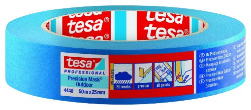 Maalriteip Tesa Precision 25mmx50m sinine pilt