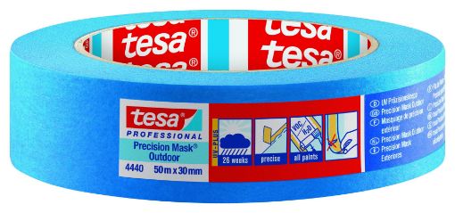 Maalriteip Tesa Precision 30mmx50m sinine pilt