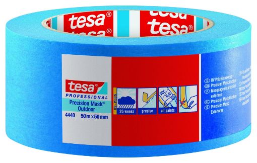 Maalriteip Tesa Precision 50mmx50m sinine pilt