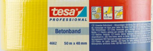 Betooniteip Tesa 48mm 50m UV2 230mic kollane pilt