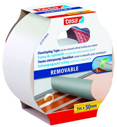 Vaibapaigaldusteip Tesa 50mmx5m eemaldatav pilt