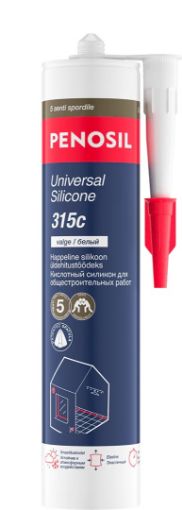 Silikoon Penosil Universal 315 valge 280ml happeline pilt