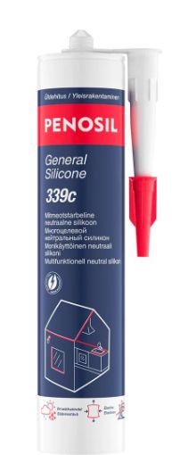 Silikoon Penosil General Silicone 339 valge 280ml pilt