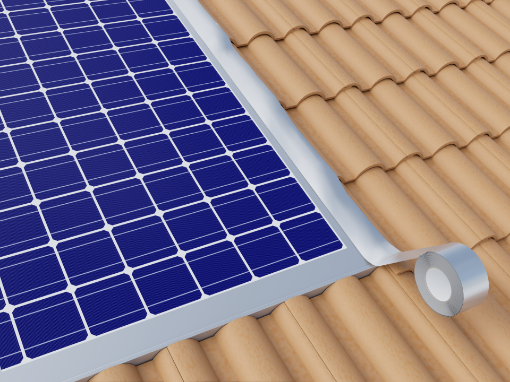 Butüülteip Riwega Coll Alu 75mmx10m pilt