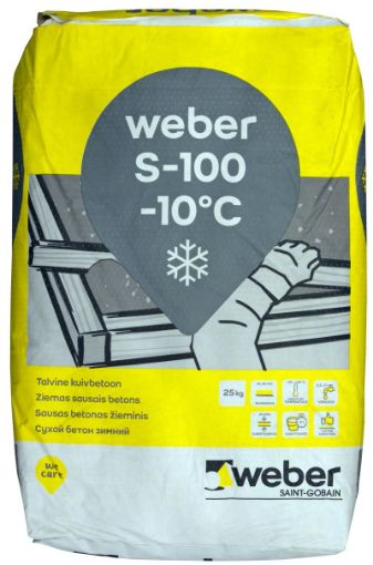 Kuivbetoon Weber S100 25kg talvine pilt