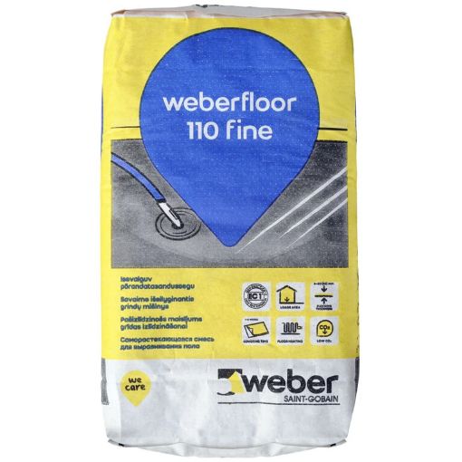 Põrandasegu Weber 110 Fine Floor 20kg pilt