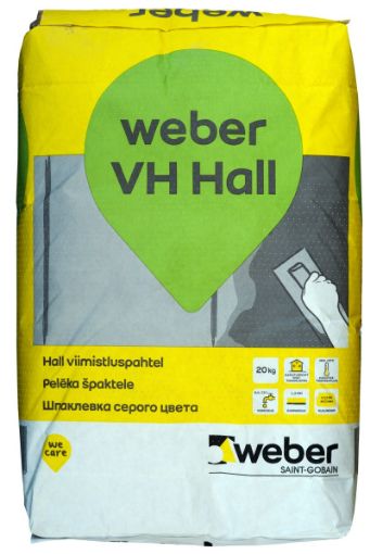 Viimistluspahtel Weber VH 20kg hall pilt