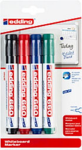 Valgetahvli markerid Smart komplekt 4tk pilt