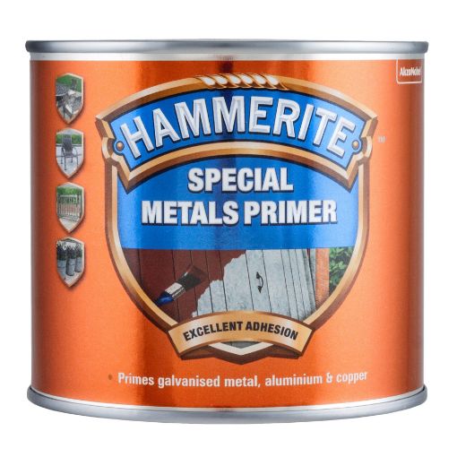 Metallikruntvärv Hammerite Special Metal Primer red 0,5l pilt