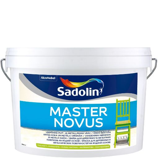 Universaalvärv Sadolin Master Novus 15 valge BW 2,5l pilt