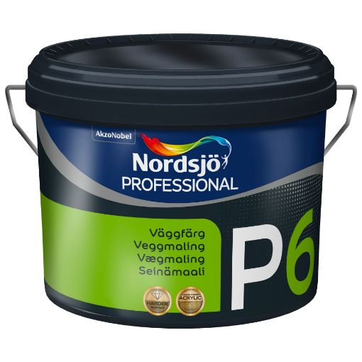 Seinavärv Nordsjö Professional P6 valge BW 10l pilt