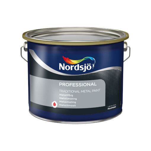 Metallivärv Nordsjö Professional Metal Paint valge BW 2,5l pilt