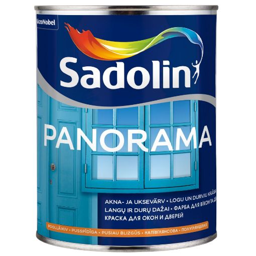 Aknavärv Sadolin Panorama valge BW 1l pilt