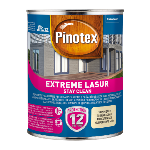 Puidukaitsevahend Pinotex Extreme Lasur värvitu 1l pilt