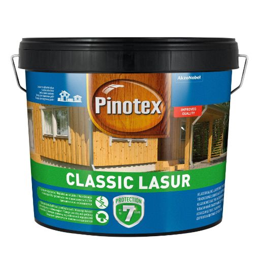 Puidukaitsevahend Pinotex Classic Lasur pähkel 10l pilt