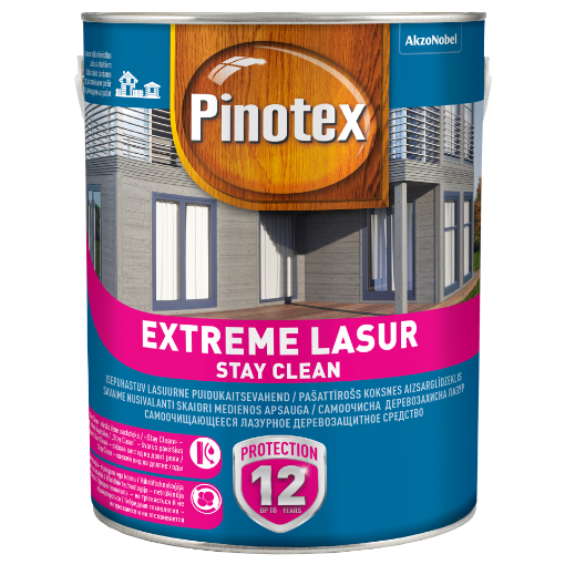 Puidukaitsevahend Pinotex Extreme Lasur lumi 3l pilt