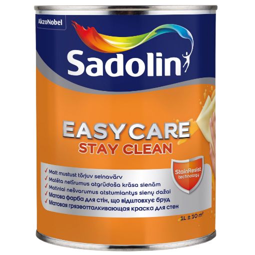 Seinavärv Sadolin EasyCare valge BW 1l pilt