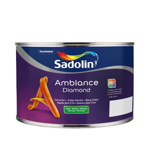 Seinavärv Sadolin Ambiance Diamond valge BW 0,5l pilt