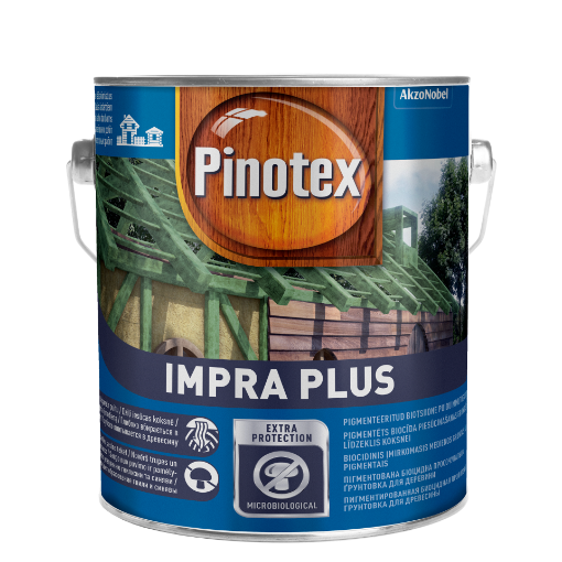 Puiduimmutuskrunt Pinotex Impra Plus roheline 2,5l pilt