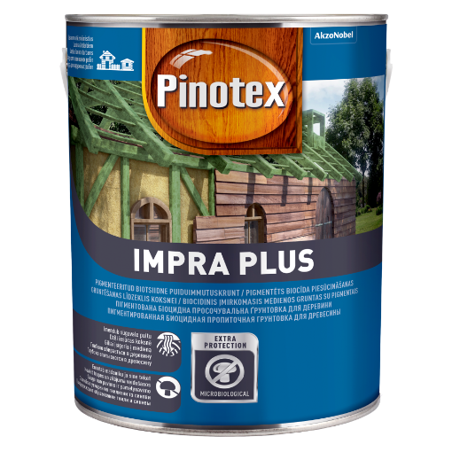 Puiduimmutuskrunt Pinotex Impra Plus roheline 5l pilt