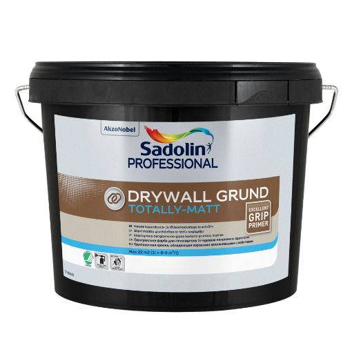Kruntvärv Sadolin Professional Drywall Grund valge BW 2,5l pilt