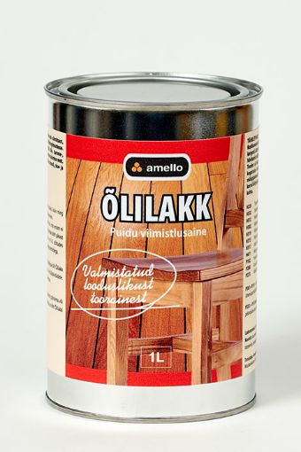 Õlilakk poolläikiv Amello 1l pilt