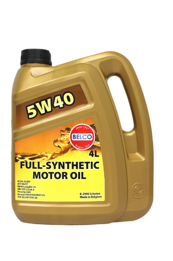 Mootoriõli Belco täissünteetiline 5W40 4l pilt