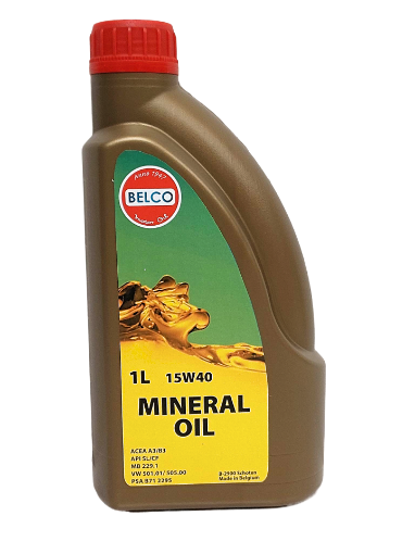 Mootoriõli Belco mineral SAE15W40 1l pilt