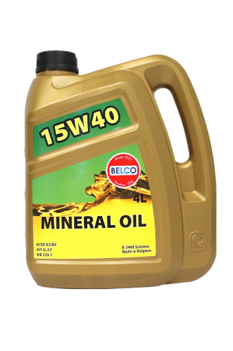 Mootoriõli Belco mineral 15W40 4l pilt