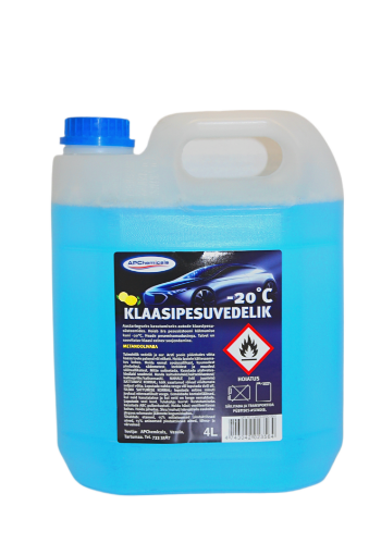 Klaasipesuvedelik talvine 4l -20°c etanooliga pilt