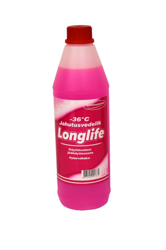 Jahutusvedelik Longlife -36°c punane 1l pilt