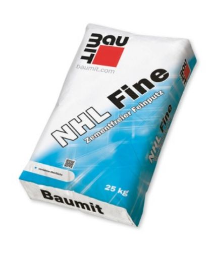 Lubikrohv Baumit NHL Fine 0,6mm/Feinputz  25kg pilt