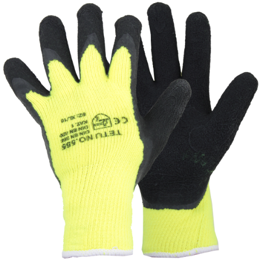 Töökindad lateks voodriga neoon nr9 pilt