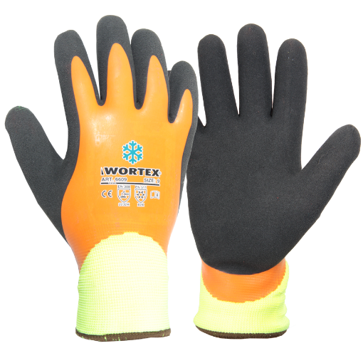 Töökindad Wortex voodri ja latekskattega nr9 pilt