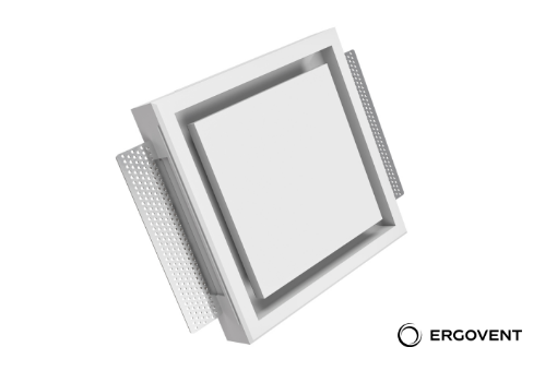 Ventilatsiooniplafoon kips Ergovent Kvadro 125mm pilt