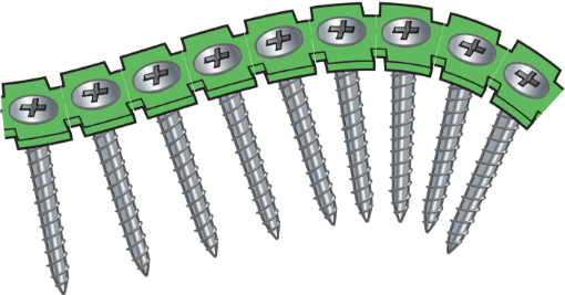 Kipsikruvi Essve kõvakipsile 3,9x31 lindil tsink C1 1000tk pilt