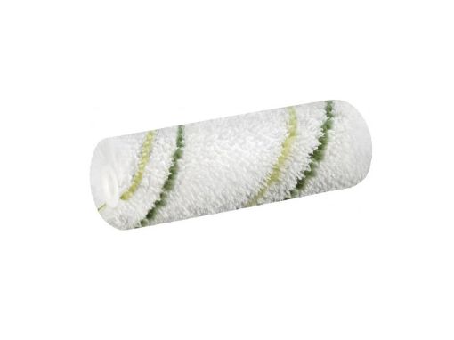 Värvirull roheline triip mikrofiiber ø15mm k9mm l10cm pilt