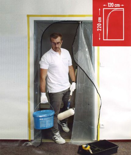 Uksekile Color Expert tõmblukuga 220x120cm pilt