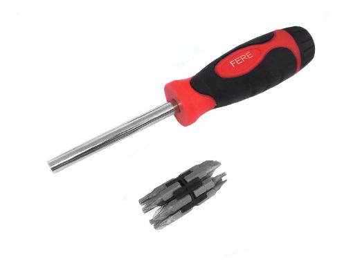 Kruvikeeraja otsikutega, 13 otsikut pilt