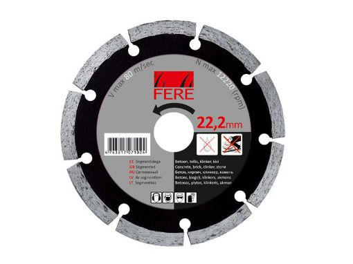 Teemantketas segmentidega ø230mm pilt