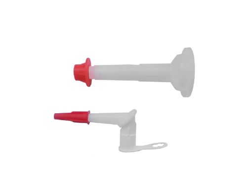 Silikoonipüstoli adapteri komplekt 3-erikujuga pilt