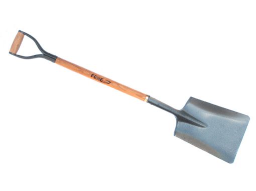 Kühvel kandiline terasvars kogupikkus 1,16m l25,5cm pilt