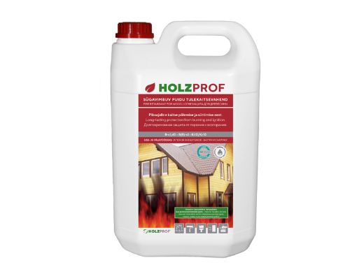 Tulekaitse Holz prof puidule 5l pilt