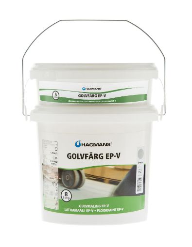 Põrandavärv Hagmans 2K Nordic EP-V helehall 4kg pilt